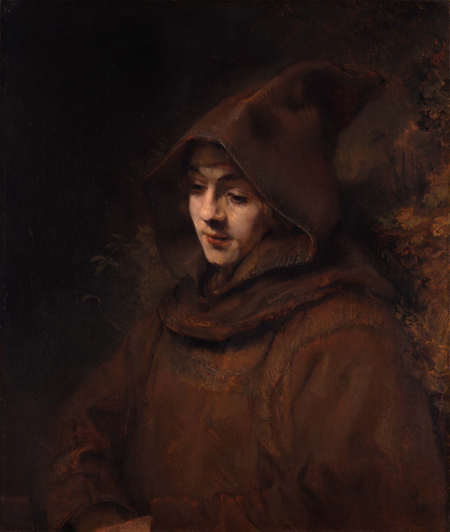 1660 Rembrandt’s Son Titus in a Monk’s Habit.jpg